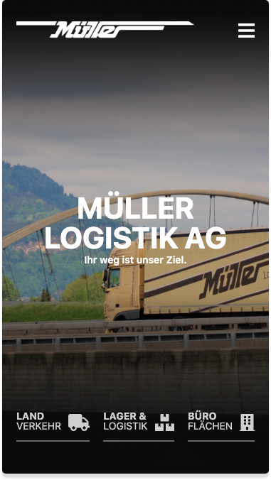 Mueller Logistik Homepage